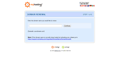 Desktop Screenshot of domainrenewals.myhosting.com